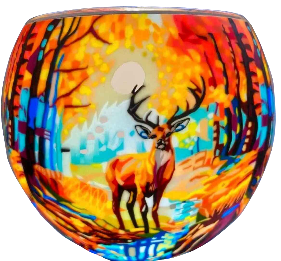 Colourful Buck Light Globe + LED Base Bundle